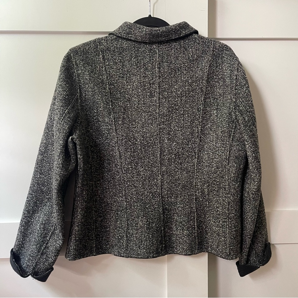 Pendleton Black Blazer Structured Wool-Blend - image 2